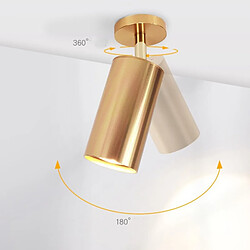 Avis Universal 5W Golden LED Spotlight Salon Cafe Bar Supérieur Piste d'accueil Homestay Décoration Décorative Peinture Décorative Surface Downlight (lumière chaude)