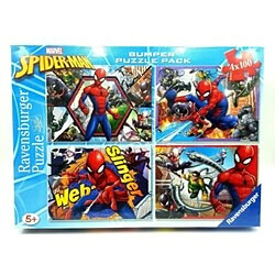 Ravensburger 4 Puzzles 100 pièces - Spiderman 