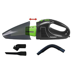 Beper P202ASP400 Aspirateur à Main 70W 0.5L Filtre Amovible Noir et Vert