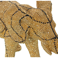 Figurine Décorative Alexandra House Living Doré Plastique Eléphant 11 x 27 x 19 cm