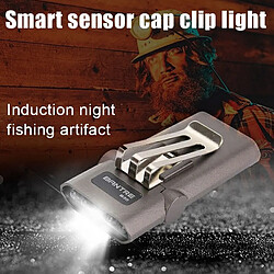 Avis Universal Camping pêche casquette lumière induction LED phares tournables casquette à bord de boule dans la casquette main légère libre extérieur |