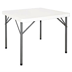 Table Carrée Pliante 86 cm de Côté - Bolero 