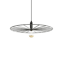 Thoro Lighting Lampe suspendue SIRKEL 45 noir TH.145 Pendentif noir 150x45x45cm