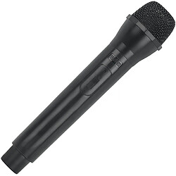 Accessoires De Microphone Sans Fil En Plastique Artificiel Fake Mic Toy Handheld Black