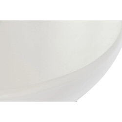 Acheter Pegane Table basse, table de salon ronde en bois coloris blanc - diamètre 80 x Hauteur 37 cm