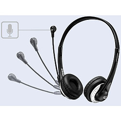 Adesso XTREAM-P2, Stereo USB Multimedia Headphone/Headset with Microphone