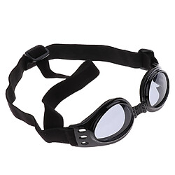 chien vent lunettes de soleil protection des yeux lunettes pour animaux de compagnie sangle réglable noir