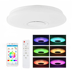 Universal Plafond couleur RGB dimmable Bluetooth musique haut-parleur télécommande