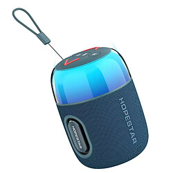 Yonis Enceinte Bluetooth 10W Portable 5H Autonomie Lumière RGB Mini Enceinte Bluetooth 10W Portable Avec Lumière RGB Autonomie 3-4H TWS FM Supportée Bleu YONIS