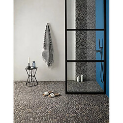 Pegane Carrelage de mosaïque (Boite de 1m²) / Plaque mosaïque mur et sol en marbre naturel coloris gris mat - 33 x 33 cm