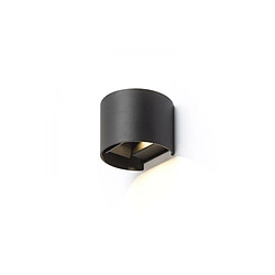 RENDL Applique Tito 2x3W LED Noir R13737