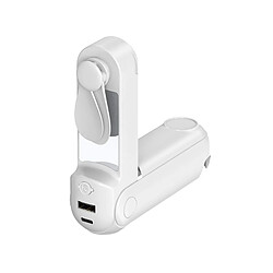 Royal Bailey Mini Ventilateur USB F11 Blanc 1200mAh