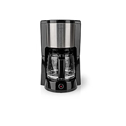 Cafetière filtre 12 tasses 1000w noir/argent - KACM260EBK - NEDIS