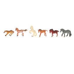 Acheter 12 Pièces Réaliste Ferme Animaux Figure Miniature Cheval Figurines Enfants Jouets Éducatifs Début