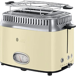 Grille-pains 2 fentes 1300w crème - 21682-56 - RUSSELL HOBBS