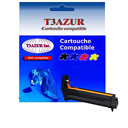 T3Azur Tambour compatible OKI C710 C711 ES7411 ES3032 (43913807/44318507) Cyan