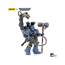 Joy Toy Warhammer 40k - Figurine 1/18 Space Wolves Iron Priest Jorin Fellhammer 12 cm