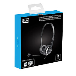 Adesso XTREAM-P2, Stereo USB Multimedia Headphone/Headset with Microphone 