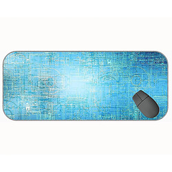 Universal (750x300x3) Grande souris avec un tissu à texture premium, un pad de souris en caoutchouc abstrait