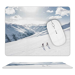 Universal Pad de souris de motif de montagne de neige