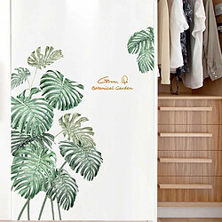 Acheter DIY Tropical Beach feuilles de palmier Stickers muraux Art Moderne décalque de vinyle Papier peint Multicolore