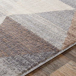 Avis Surya KATHERINE - Tapis géométrique, Gris, Tan et Blanc – 160x215cm