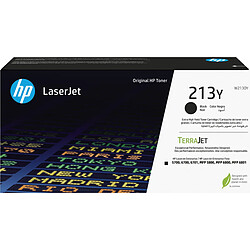 HP 213Y Extra High Yield Black Original LaserJet toner cartridge HP 213Y Toner LaserJet authentique Extra-grande capacité Noir