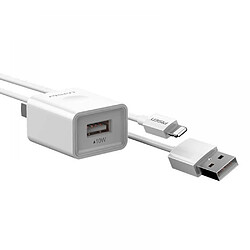 General Chargeur Apple - Adaptateur secteur USB-C à charge rapide 20 W pour iPhone/iPad, design compact, sûr et fiable, parfait pour les voyages et la maison Vous recherchez un chargeur de haute qualité pour votre(Blanc) 