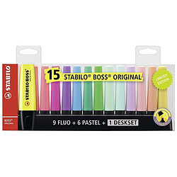 Ensemble de Marqueurs Fluorescents Stabilo Boss Multicouleur (5 Unités)