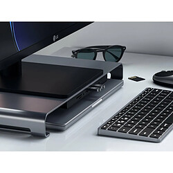 Satechi USB-C Monitor Stand Hub XL monitor level Space Gray