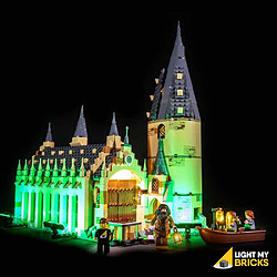 Light My Bricks Lumières Pour LEGO Hall Poudlard 75954 