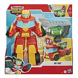 Ludendo Figurine Transformers Heroes Rescue Bot Hot Shot 