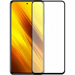 Evelatus Full Cover 2.5D Verre pour Xiaomi Poco X3 Antistatique / Colle Japon Noir