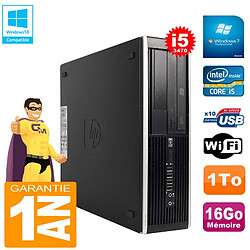 PC HP Compaq Pro 6300 SFF I5-3470 RAM 16Go Disque 1To Graveur DVD Wifi W7 - Occasion