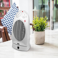 Avis Radiateur soufflant 2000W oscillant avec thermostat - Warm Tech