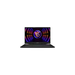 PC portable Gaming MSI Stealth 17Studio A13VI 061FR 17,3" QHD 240 Hz Intel® Core™ i7 32 Go RAM 1 To SSD Nvidia GeForce RTX 4 