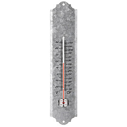 Esschert Design Thermomètre mural Zinc 30 cm OZ10