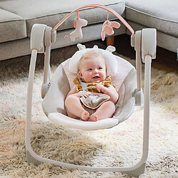 Ingenuity Balançoire bébé portable Comfort 2 Go Flora the Unicorn 