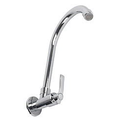 ComfortXL Robinet de cuisine domestique à eau froide, robinet mural simple, g1/2 pouce 