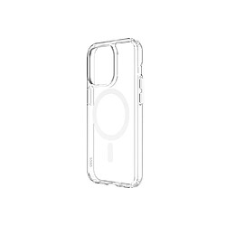 QDOS Coque pour iPhone 14 Pro Max Hybrid Force avec Snap Compatible MagSafe Transparent