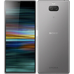 Sony Xperia 10 Plus - 64 Go - Argent Smartphone 6,5"" FHD+ - 4G+ - 64 Go - Android 9.0 - Ecran large 21:9