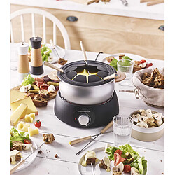 Set wok et fondue électrique 900w 8 fourchettes - 349019 - LAGRANGE pas cher