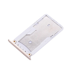 Acheter Wewoo Tiroir de Carte SIM or pièce détachée pour Xiaomi Redmi Note 4 SIM et SIM / TF Plateau