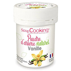 Scrapcooking Arôme alimentaire naturel en poudre 15 g - Vanille