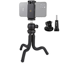 Wewoo Support de trépied flexible Mini Octopus avec rotule et pince de téléphone + adaptateur pour et vis longue appareils photo reflexGoProtéléphone portableTaille 25cmx4.5cm 