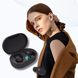 GUPBOO Écouteurs d'origine E6S TWS Affichage numérique intelligent Casque sans fil Fone Casque Bluetooth Sport Mini écouteurs stéréo intra-auriculaires