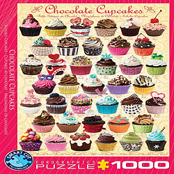 Avis Eurographics Chocolat Cupcakes Puzzle (1000 pièces)