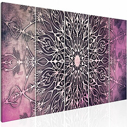 Paris Prix Tableau Imprimé 5 Panneaux Center Narrow Pink 80 x 200 cm 