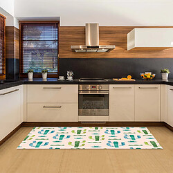 Alter Chemin de cuisine, 100% Made in Italy, Tapis résistant aux taches avec impression numérique, Tapis antidérapant et lavable, Modèle Ethel, 120x52 cm 