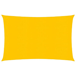 Helloshop26 Voile d'ombrage 160 g/m² jaune 2,5 x 4,5 m PEHD 02_0009116 